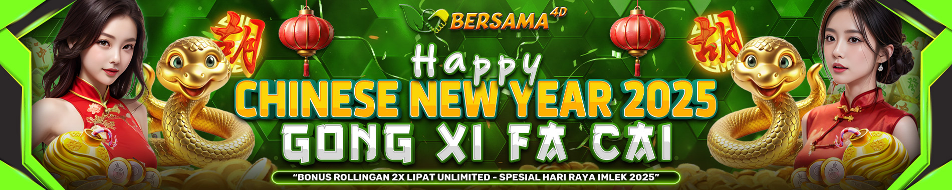 BONUS SPESIAL HARI RAYA IMLEK 2025 - BERSAMA4D